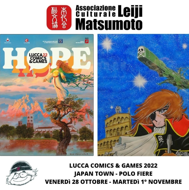 Associzione Leiji Matsumoto Lucca Comics 2022 Associzione Leiji Matsumoto Lucca Comics 2022